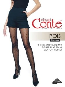 Rajstopy Elegant Conte Pois 